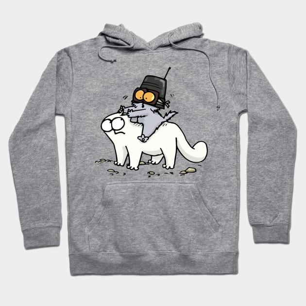 simon's cat Hoodie by ProjectDogStudio